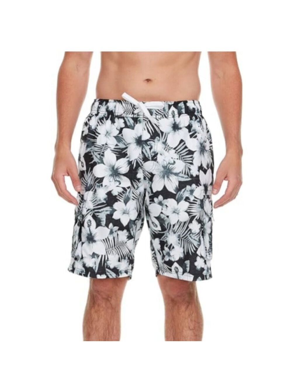 Kanu Surf Men's Infinite Swim Trunks  Dominica Black 5XL